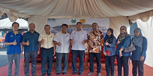 MAJLIS PENYERAHAN PROJEK HUB BAS PADANG BESAR - 16.1.2020